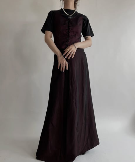【USED】 Sleeveless Top & Skirt Co-ord sets / 220507-030