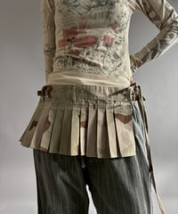 【RE;CIRCLE】 RE Military Camouflage Wrap Skirt / 260226-004
