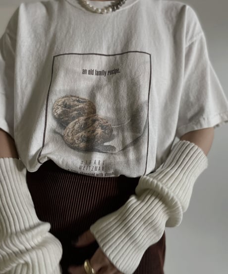 【USED】 Short Sleeves T-shirt “Cookie” / 220507-010