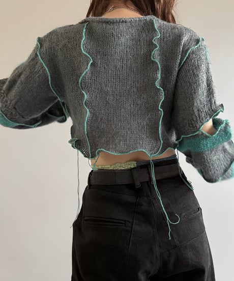 【RE;CIRCLE】 RE Mellow Knit Top/241226-005