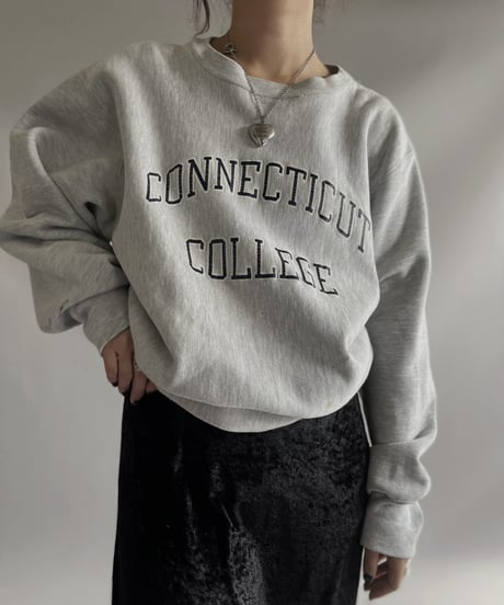 【USED】 Made in USA 80s Champion CONNECTICUT REVERSE WEAVE Sweat / 231202-029