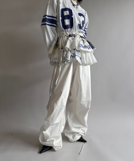 【RE;CIRCLE】RE Eco-Friendly Bag Rap Skirt/ 250313-001