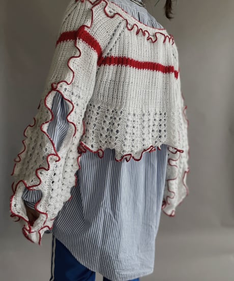 【RE;CIRCLE】 RE Mellow Knit Top / 230216-003