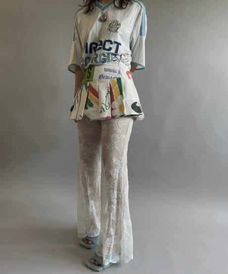 【RE;CIRCLE】RE Eco-Friendly Bag Pleats Mini Skirt/ 240613-013