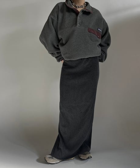 【USED】 Made in USA 80~90's Patagonia Synchilla Snap T /241228-029