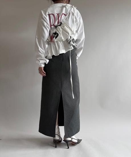 【RE;CIRCLE】RE Eco-Friendly Bag Rap Skirt/ 250313-003
