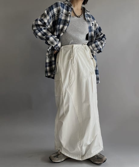 【Mashup Products】 Silk Screen Cotton 100% Check patterned Shirt/  240217-010