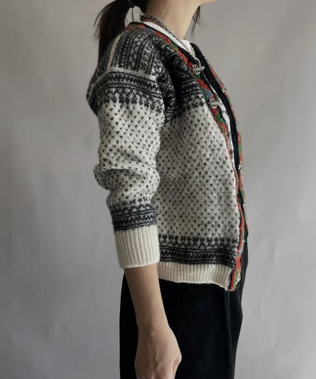 【USED】  Dare Of Norway Tyrolean Knit Cardigan / 221029-019