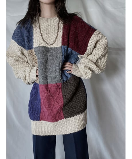 【USED】 Alan Knit L/S Top②/ 220120-055
