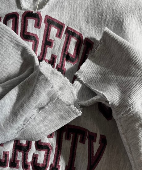 【USED】 90s Champion Reverse Weave Sweat Top S.T JOSEPH'S UNIVERSITY  /250111-015