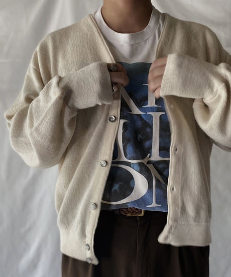 【USED】   LACOSTE Knit Cardigan②/211007-003