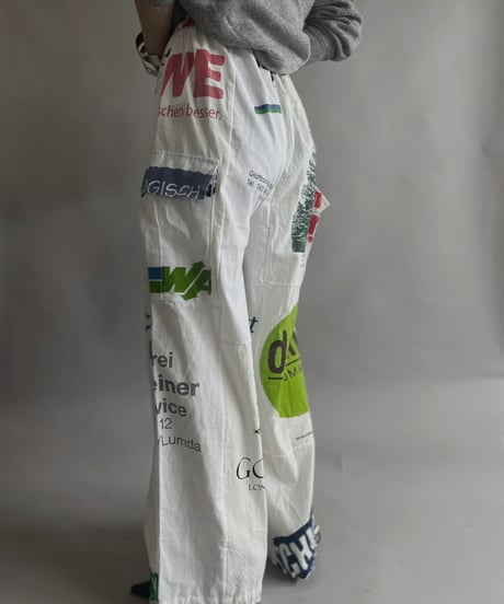 【RE;CIRCLE】RE Eco-Friendly Bag Rraw Cord Pants / 230427-019