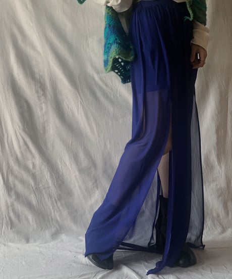【USED】 See-through Long Skirt/210303-029