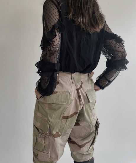 【USED】 GUESS Lace See-through Top / 220430-003
