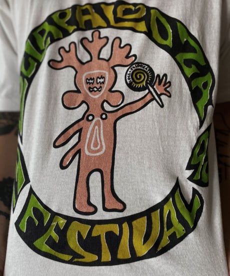 【USED】 S/S T-shirt LOLLA PALOOZA '93/210617-052