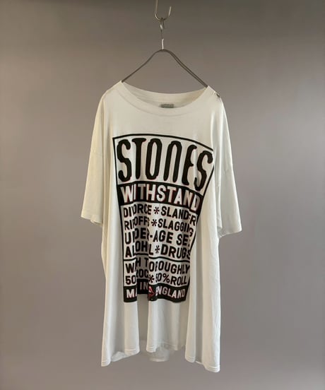 【USED】 Made in USA Damage Rolling Stone T-Shirt / 260523-025