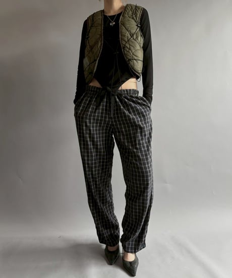 【RE;CIRCLE】 RE Liner Code Vest Khaki / LINER-06