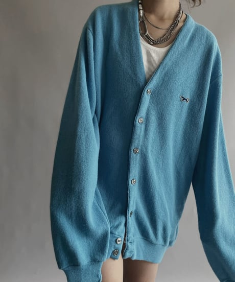 【USED】  J.C.Penney Acrylic Knit Cardigan / 221008-033