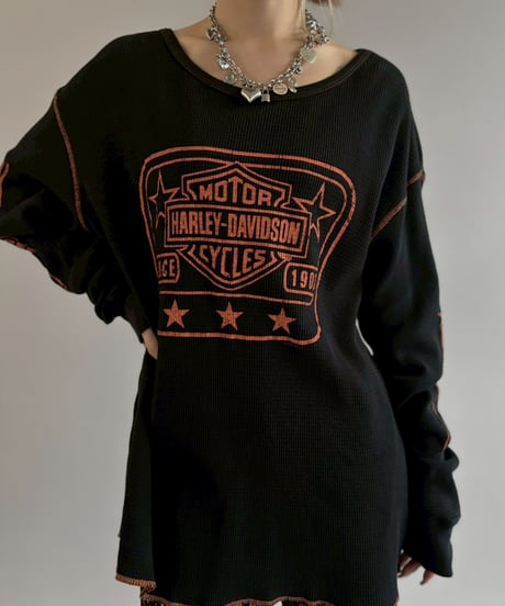 【USED】 Made in USA HARLEY DAVIDSON Thermal Top / 260607-010