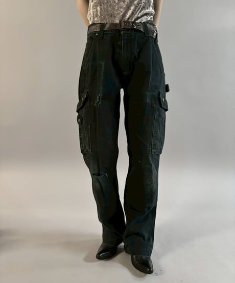 【USED】 Carhartt Ripstop Cargo Pocket Double Knee Pants /260307-009