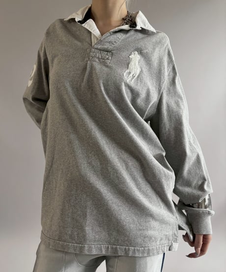 【USED】 Polo by Ralph Lauren Big Pony Rugby Shirt / 260502-007