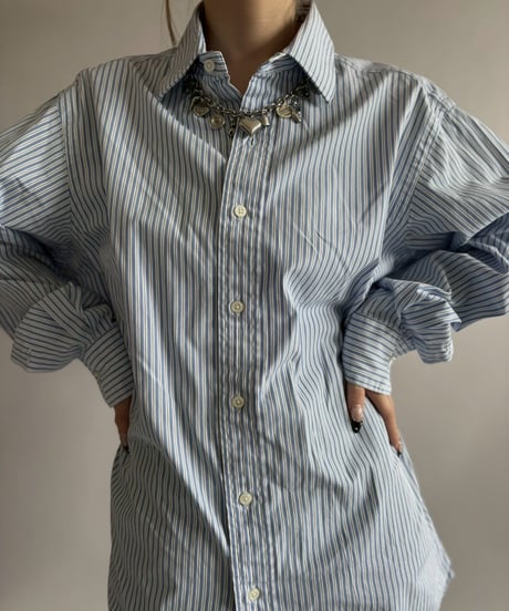 【USED】 POLO Ralph Lauren Stripe Shirt / 260411-002