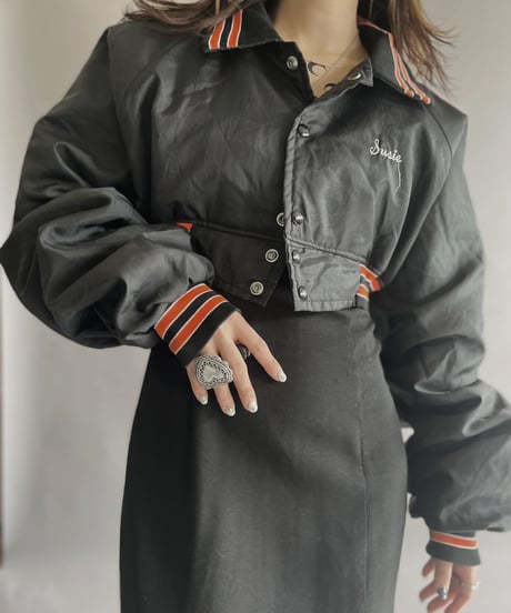 【RE;CIRCLE】 RE Nylon Short Jacket Black / 230309-001