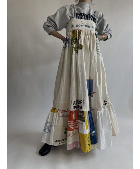 【RE;CIRCLE】 RE Eco-Friendly Bag Camisole One-piece / 220825-028