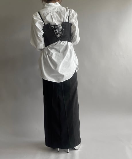 【RE;CIRCLE】 Re Front Zip Skirt/ 241003-002