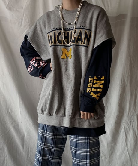 【RE;CIRCLE】 RE No-sleeve Sweat④/210414-029