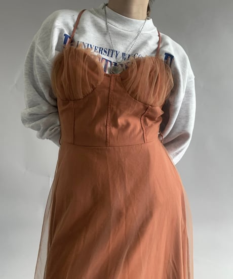 【USED】 Patterned Camisole One-Piece /241102-007