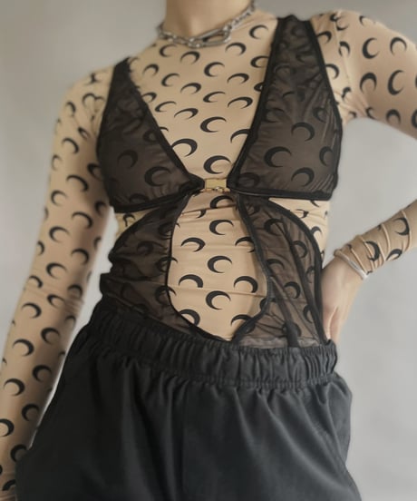 【USED】 See-through Poly Top / 230218-010