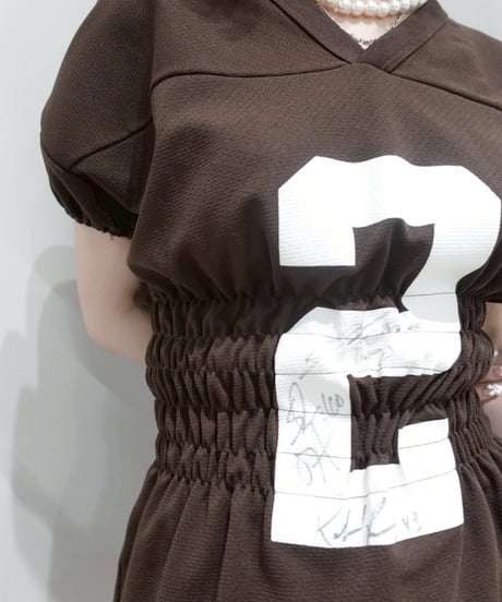【RE;CIRCLE】 Shirring Football Shirt  /  250522-003