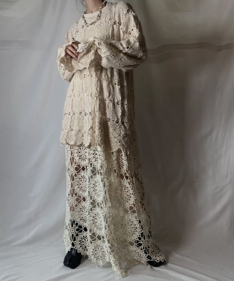 【RE;CIRCLE】 RE Lace L/S One-price①/210801-047