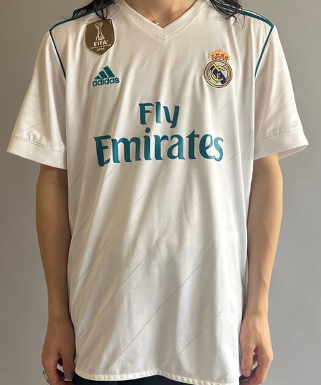 【USED 】adidas REAL MADRID Soccer Shirt /240603-039