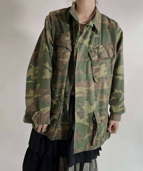【USED】 69's U.S.ARMY Jacket Camouflage / 220503-003