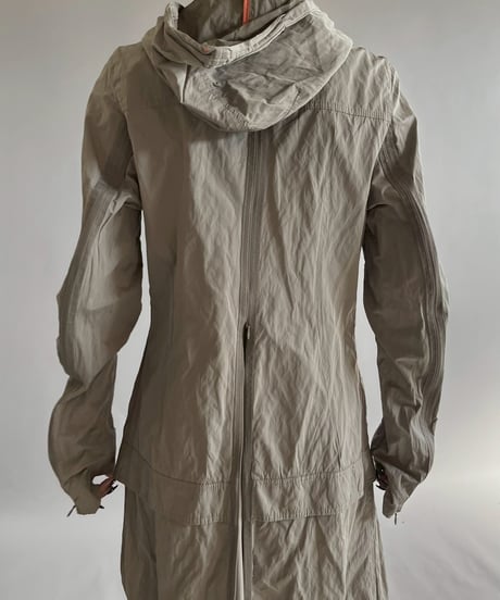 【USED】 Cop.Copine Hooded Nylon Coat  /251014-028