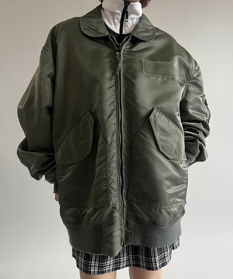 【USED】 Made in USA Military Flight Jacket /250118-002