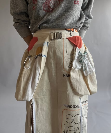【RE;CIRCLE】RE Eco-Friendly Bag Belt Bag Skirt  / 240905-035