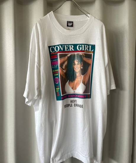 【USED】  Cover Girl Print T-Shirt / 230617-025