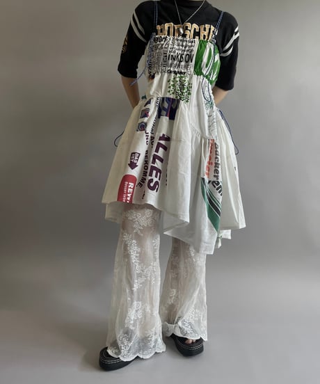 【RE;CIRCLE】RE Eco-Friendly Bag Code Camisole Middle One-piece / 240613-004