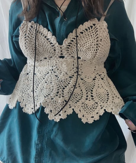 【RE;CIRCLE】 RE Crochet Bustier①/210611-010