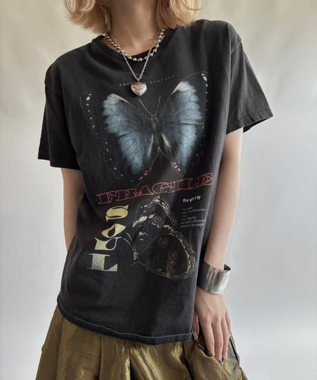 【USED】 Teen Hearts FRAGILE SOUL T-Shirt /250823-025