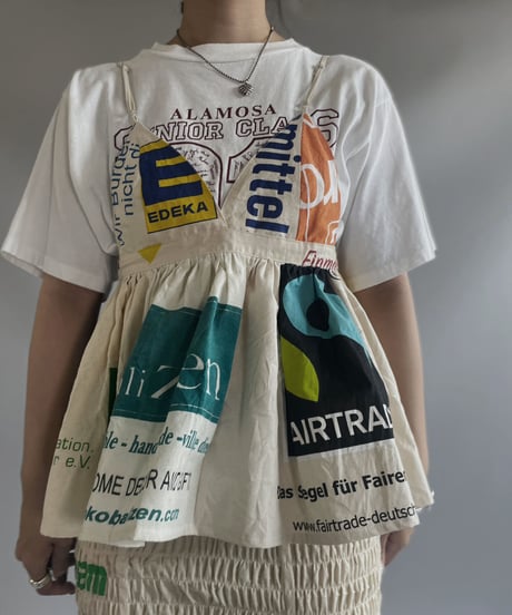 【RE;CIRCLE】RE Eco-Friendly Bag Camisole Bustier / 230727-013