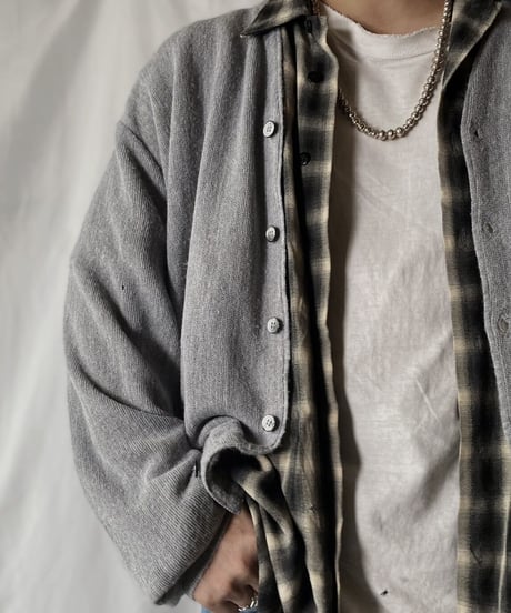 【USED】   LACOSTE Knit Cardigan⑥/210930-040