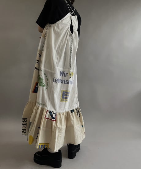 【RE;CIRCLE】RE Eco-Friendly Bag Code Camisole One-piece / 240516-028