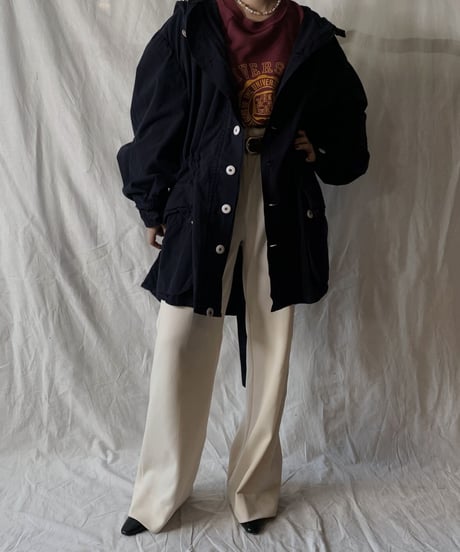 【USED】 Dyed Navy Swedish Snow Hoodie /201020-031