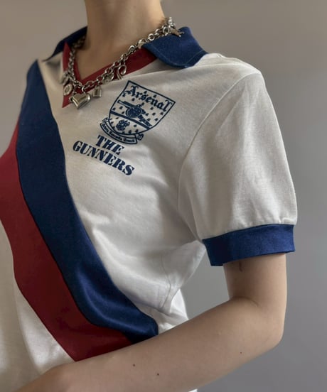 【USED】 Arsenal Motif Soccer Shirt / 260530-001