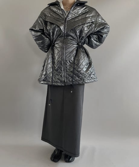 【USED】 Quilting Lame Jacket / 231021-016