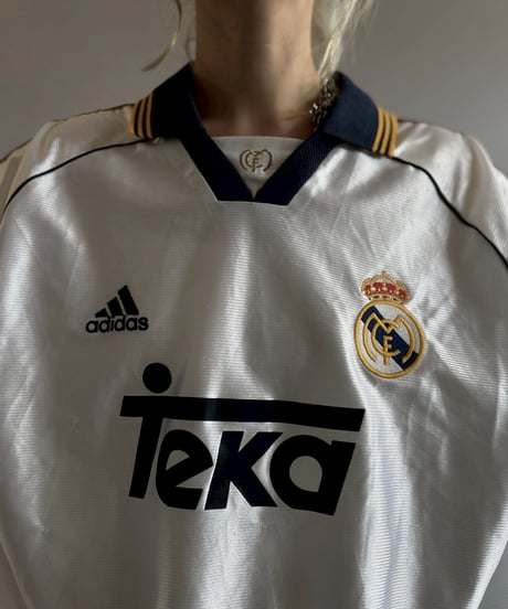 【USED】 99~00's adidas Real Madrid Soccer Shirt / 260530-027
